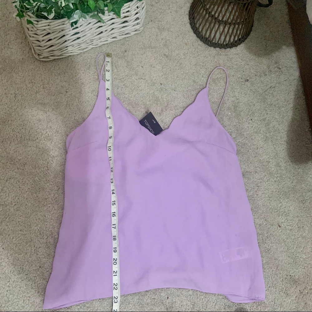NWT Topshop Lavander Lilac Purple Tank Cami
